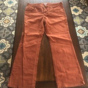 Brown corduroy pants